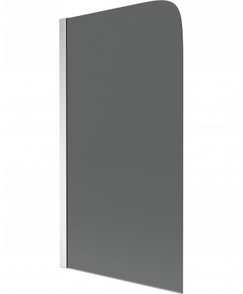 Vanová zástěna 70x140 pohyblivá čiré sklo chromový profil